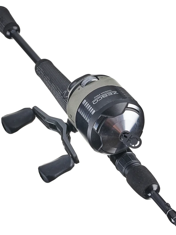 Zebco Omega Pro 2-Piece Spincast Combo 4 Zebco Omega Pro 2-Piece Spincast Combo