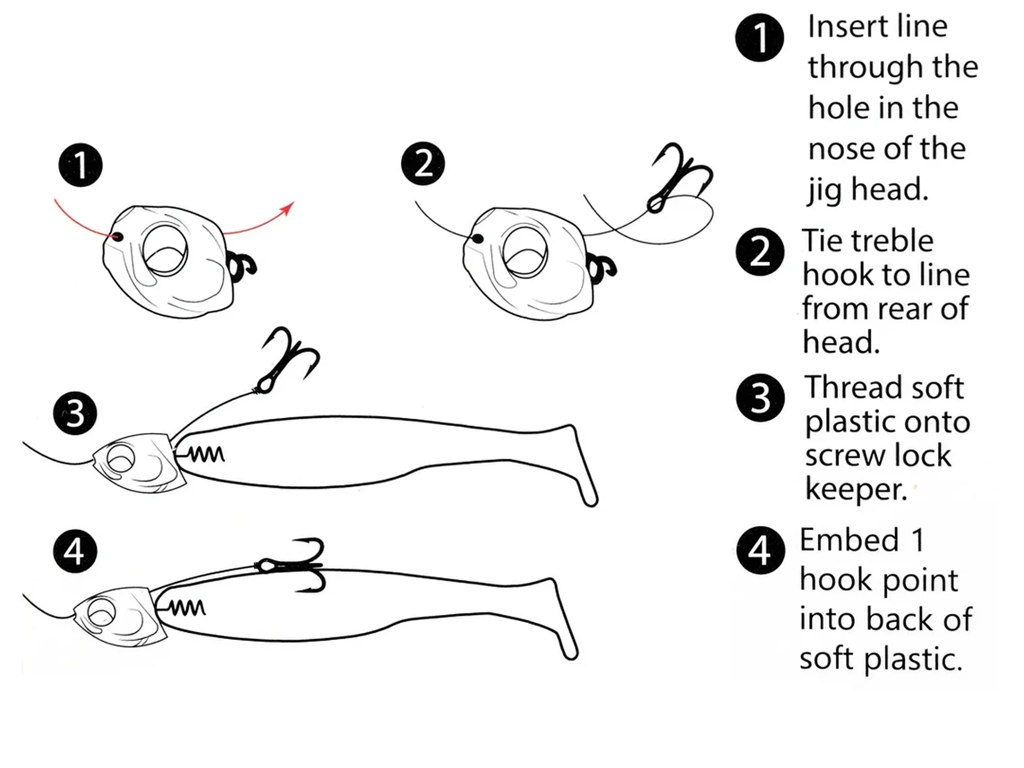 6th Sense Line Through Swimbait Treble Head 3 6th Sense Line Through Swimbait Treble Head