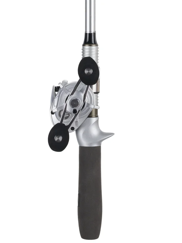 PROFISHIENCY Pocket Combo Baitcasting Silver/Gold