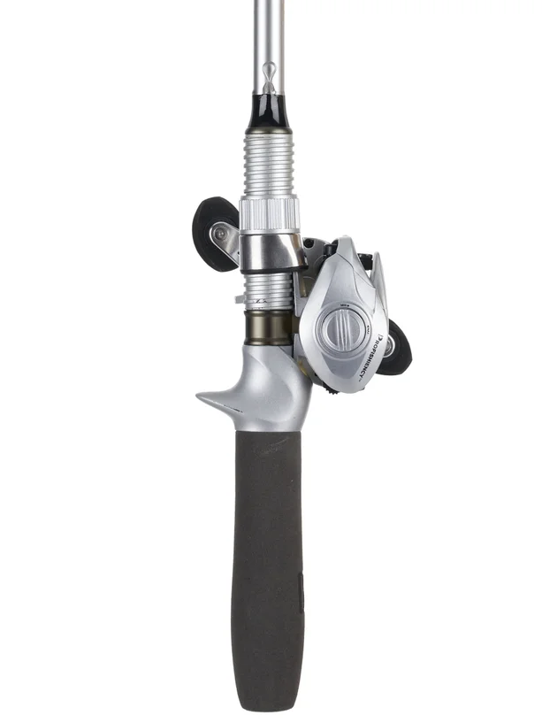 PROFISHIENCY Pocket Combo Baitcasting Silver/Gold