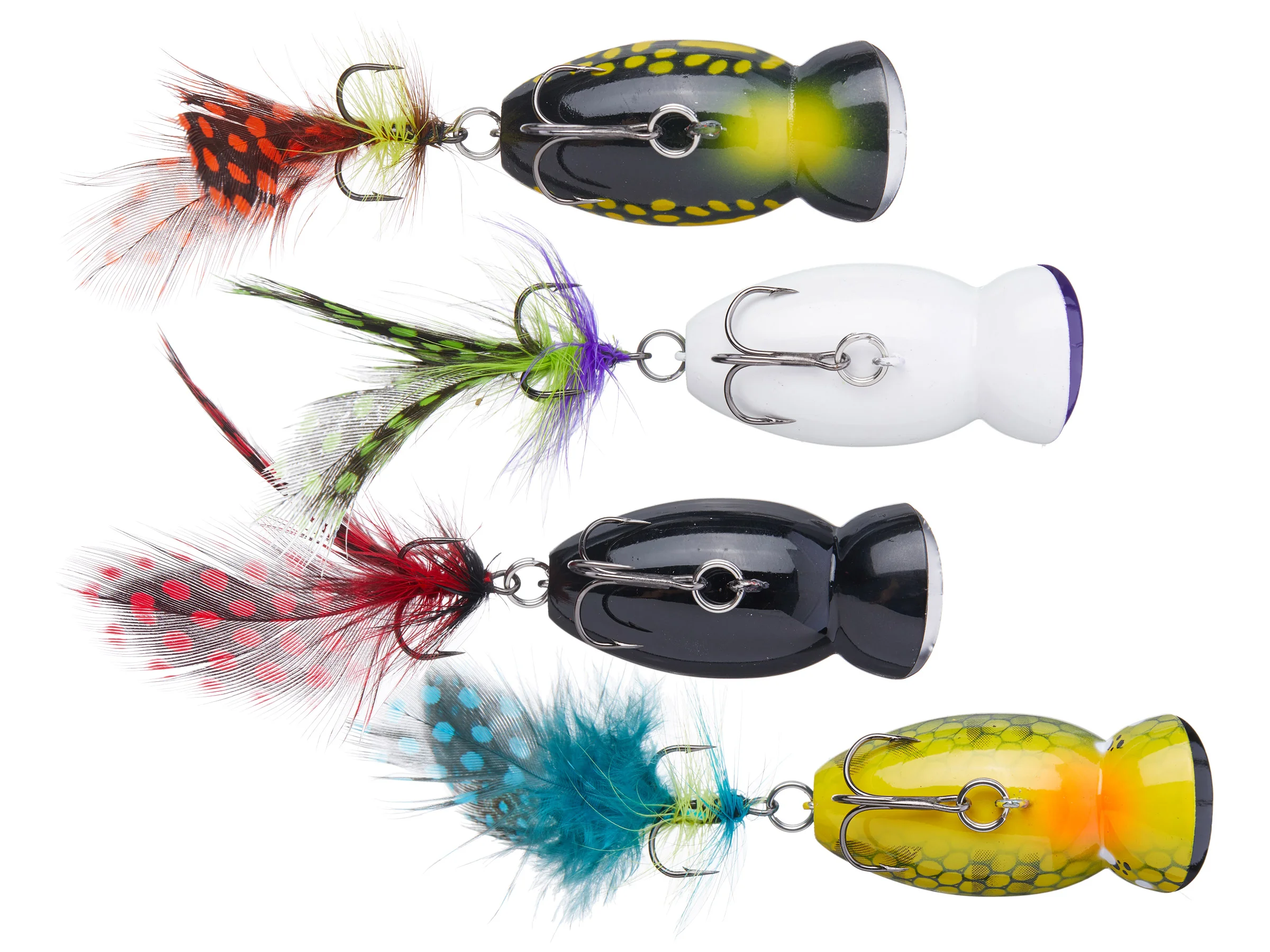 Arbogast Hula Popper 2.0 Kit 4pk