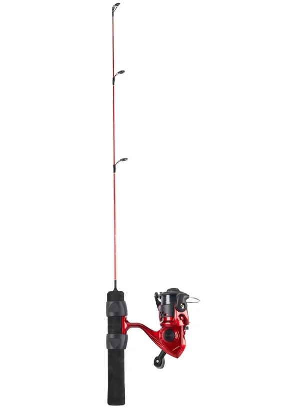 Master Fishing Mity Might Red Spinning Rod Combo