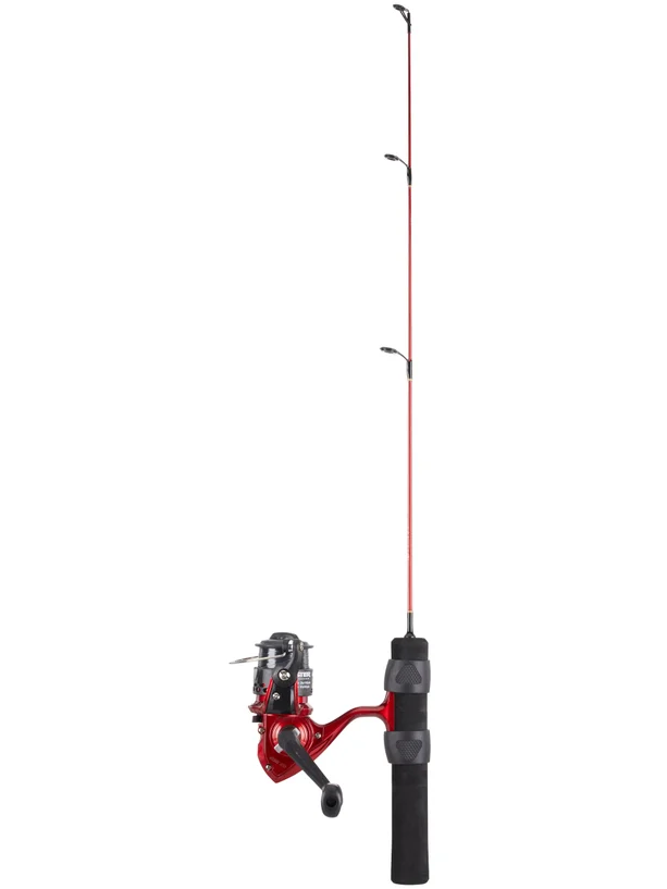 Master Fishing Mity Might Red Spinning Rod Combo