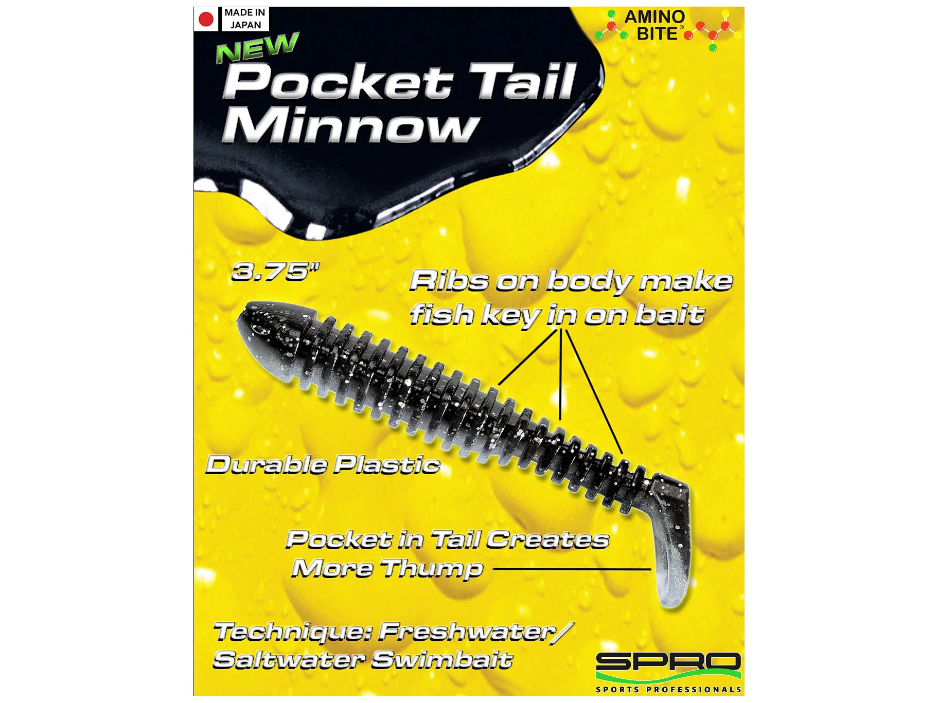 SPRO Pocket Tail Minnow Swimbait